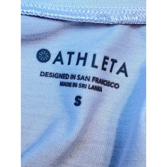 Athleta Women's Size Small Off White Athletic Running Hiking Summer Tank Top - Picture 2 of 7